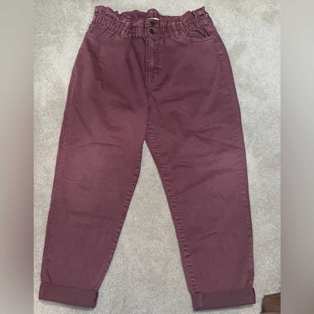 Mauve Ava & Viv straight leg jeans